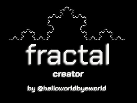 Play Fractal Creator