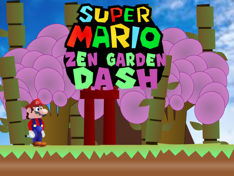 Play Super Mario Zen Garden Dash